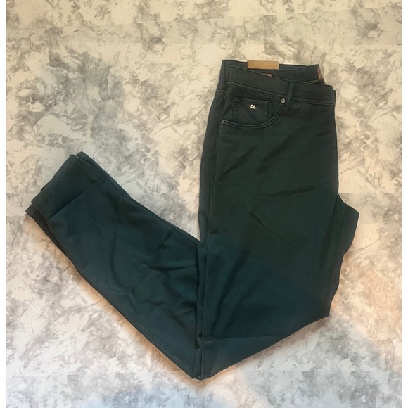 Marco Pescarolo Other - Marco Pescarolo Nerano Pants Italian Made Green Wool Trousers 54 EU 38X33 US